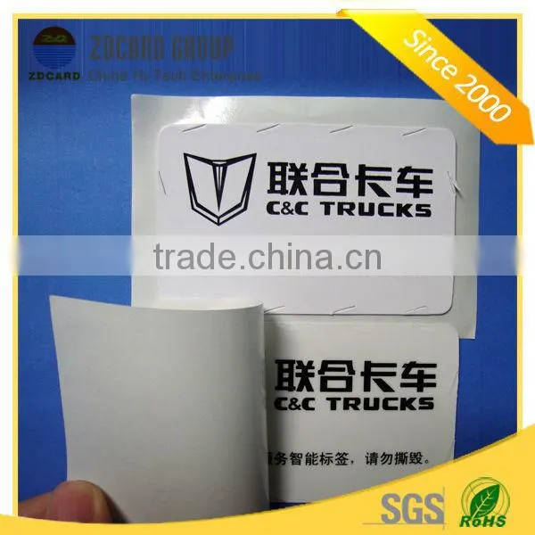 Customized Anti-theft Paper Disposable RFID Sticker