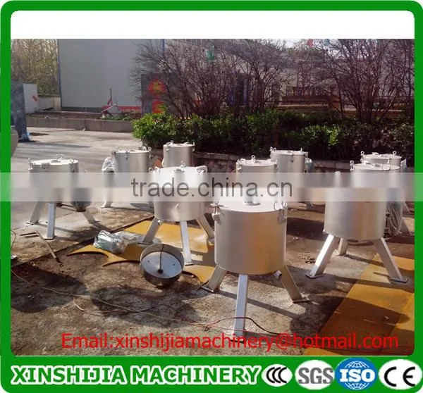 High efficiency low cost automatic deep fryer oil filter machine