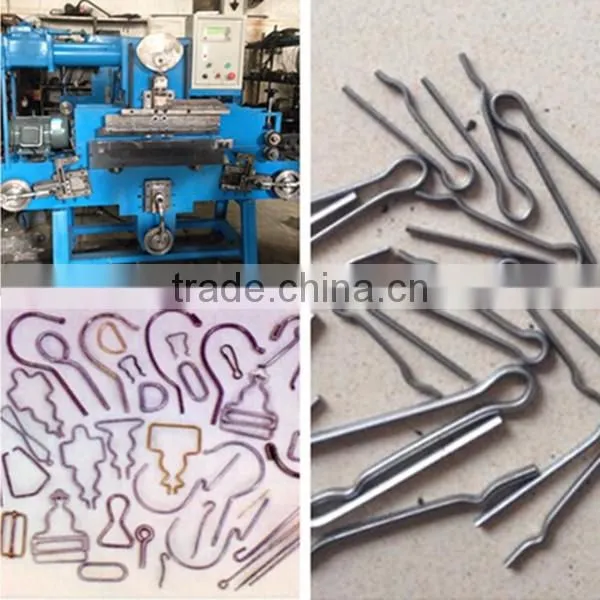 ZY Multi-functional different shape wire buckle maker/buckle former forming machine(wechat: peggylpp)