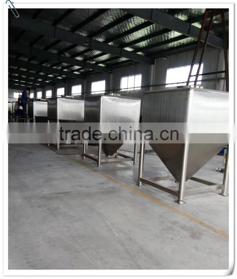 Customized High-qulity Stainless Steel SUS 304 SUS 316L Medical /Mixing Square Hopper / Turnover Hopper