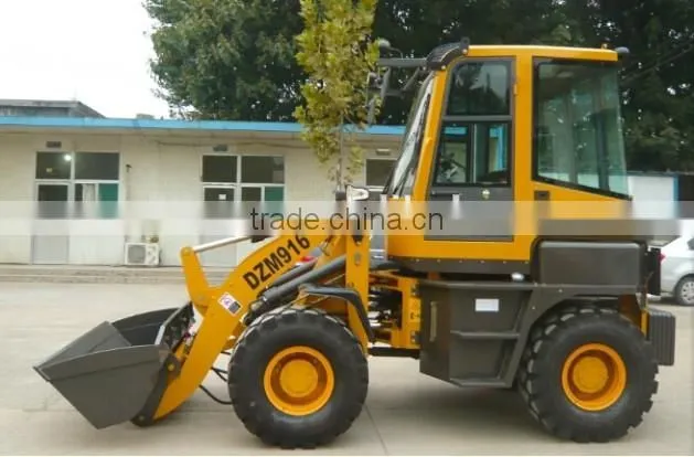 1600kg rated loading shovel loader 916 with hydraulic pilot joystick