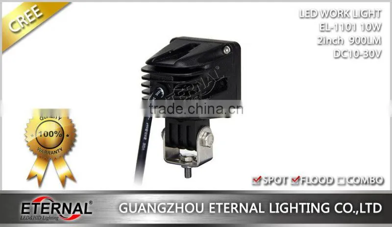 10W 2in high power led spot light for motorcycle ATV UTV 4x4 vehicles led work light police motorcycle light