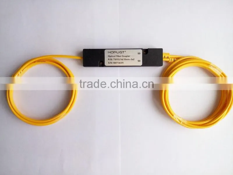 factory direct selling fused coupler, FBT coupler, Fused biconical taper coupler