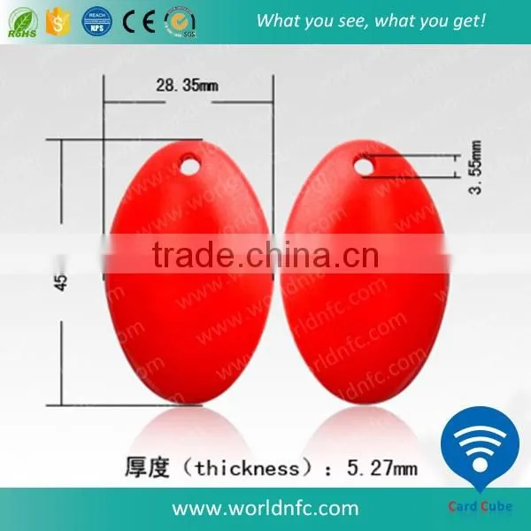 125KHz RFID EM4305 Key Fob, RFID Key Tag