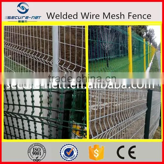 Welded mesh fence bending machine