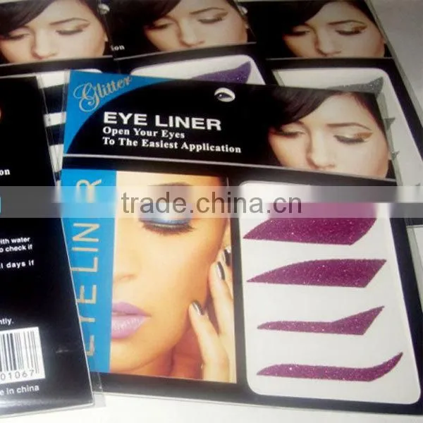 Tested passed Eye liner Sticker