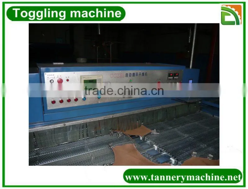 1.6m automatic leather toggling dry machine