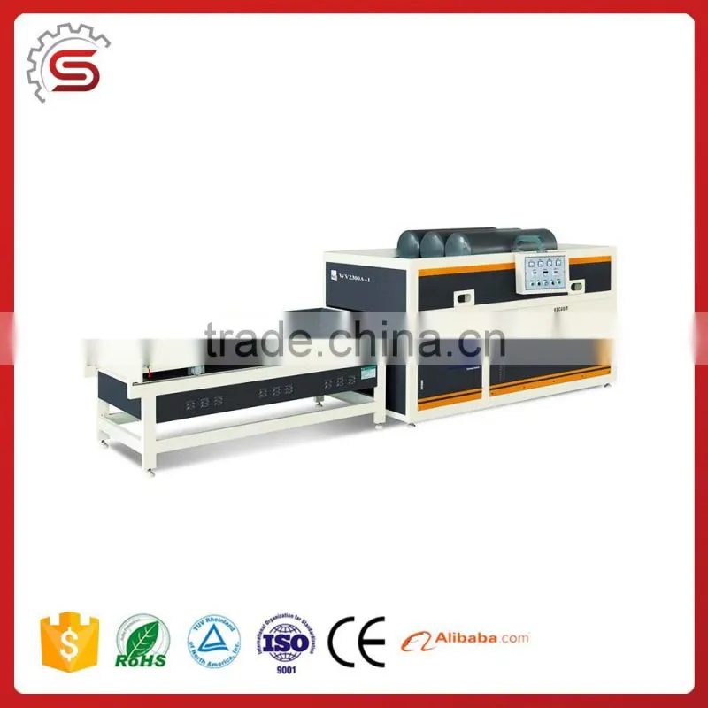 Woodworking manufacturer vacuum membrane press machine WVP2300A-1Z