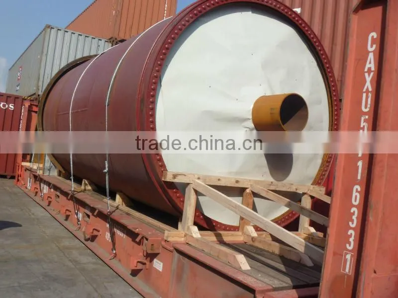DAYI Good Stability Batch Type Used /Waste Plastic Pyrolysis Plant Convert Plastic To Furnace Oil