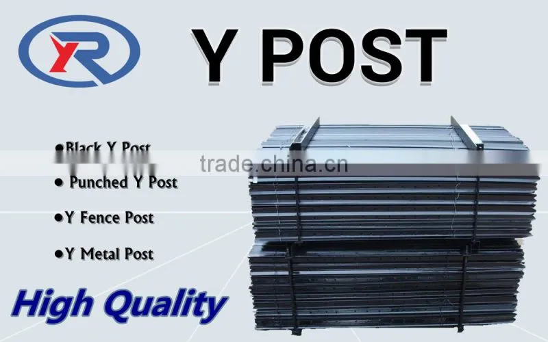 Hot selling low price angle fence post y posts