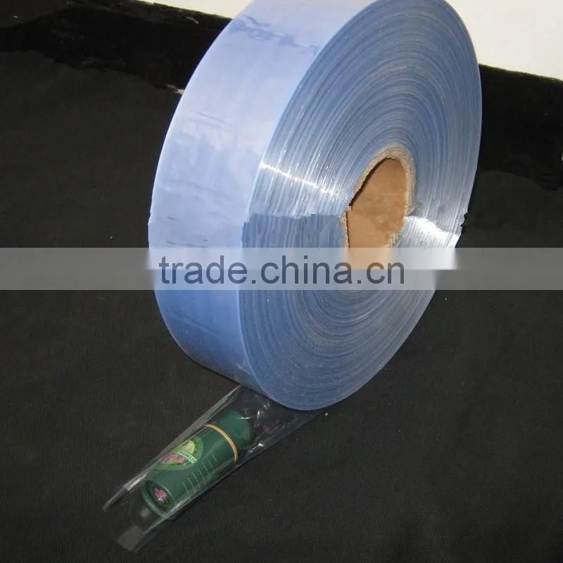 factory !!PVC shrink film/casting PVC shrink film for package/PVC shrink bag