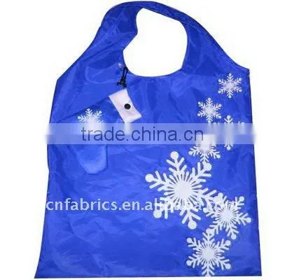 christmas hats shopping bag 190T polyester
