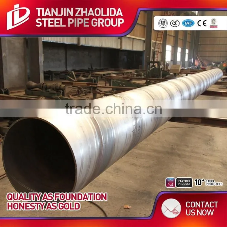 API 5L spiral welded steel pipe of mill price