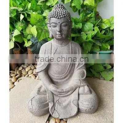 Religious Fiberstone Handmade Buddha Statue