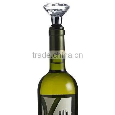 wedding gift crystal diamond wine stopper