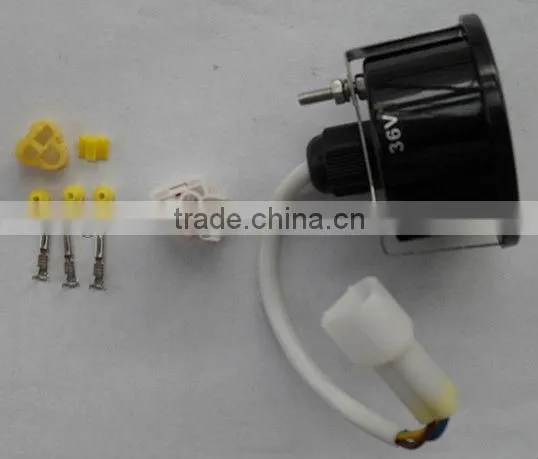 LED display battery condition indicator for solar panel,forklift,golf car