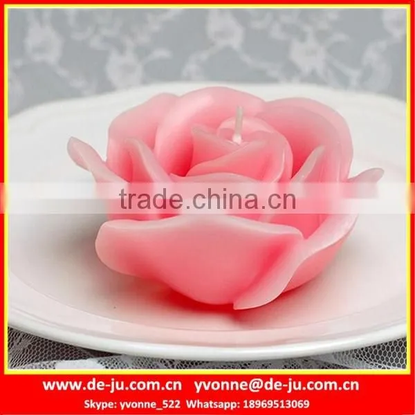 Larruping Design Lovely Pink Lotus Candle Embellishments