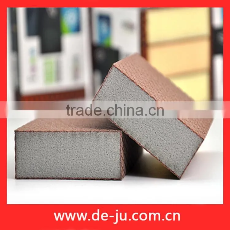 Sponge Block Scrubber As Kitchen Scouring Pad