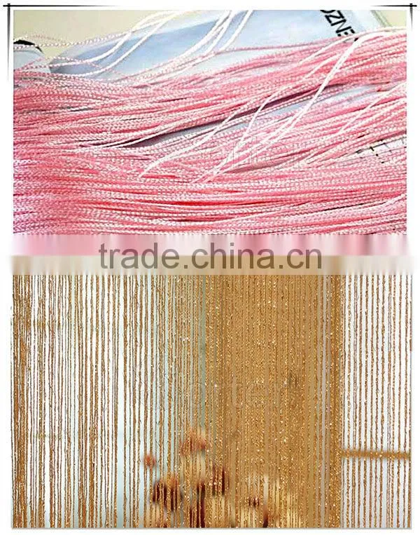 decorative string curtain fring partition screen for room decoration