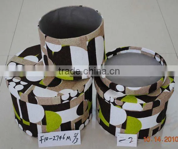 round cardboard storage boxes with lids