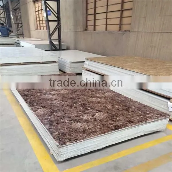 Decorative wall panels composite tile marble stone, Wall Cladding Marble texture UV board