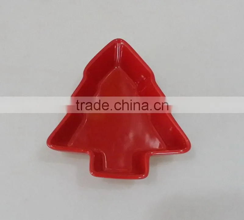 ceramic star shaped mini plate and snack tray