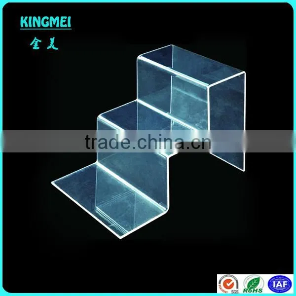 Hot Sale Custom Made Clear Acrylic Display Stand U Shaped Bends