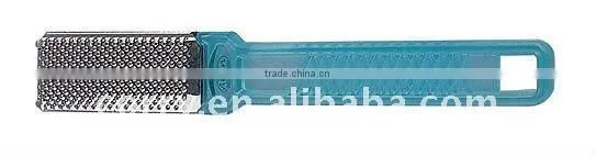 light blue with hole for hang pedicure file