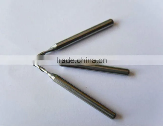 tungsten carbide PCB drill end mill cutters for milling machine
