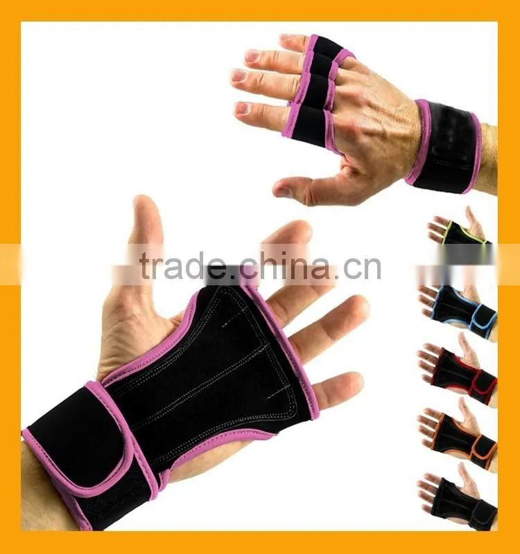 Custom Non-slip Neoprene Gym Gloves Crossfit Gloves