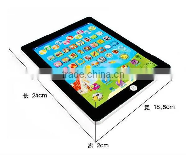 hottest lifelike plastic ipad laptop education toy for kids,suplier on alibaba