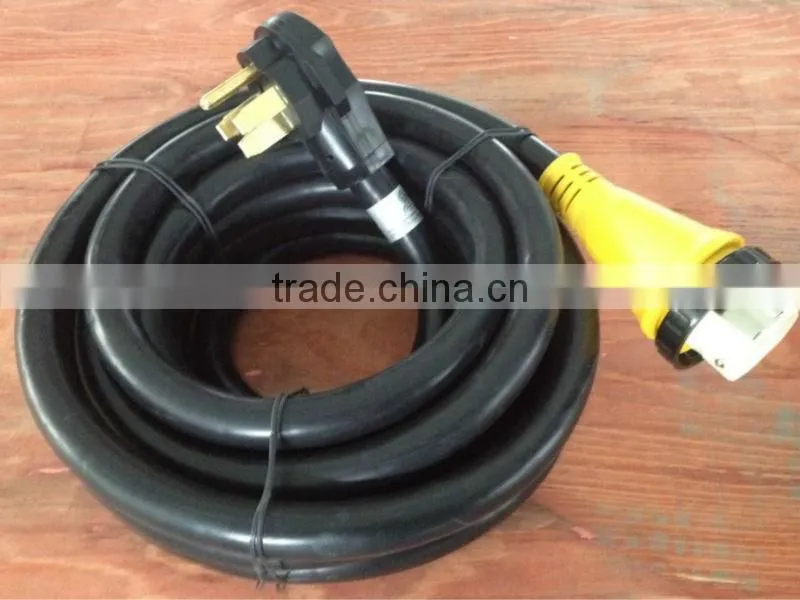 S80223 50AMP Marine cord/Regular Plug Recreational vechile cord RV cord-30FT