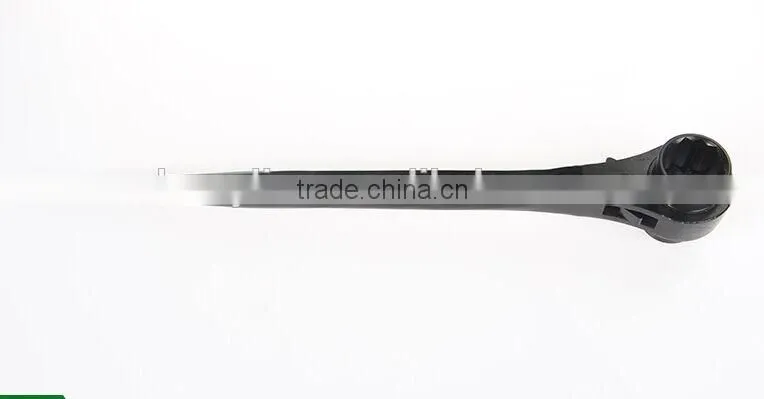 Berrylion Rat-Tail Ratchet Wrench 24-27 Ratchet Wrench Black Rat-tail Wrench