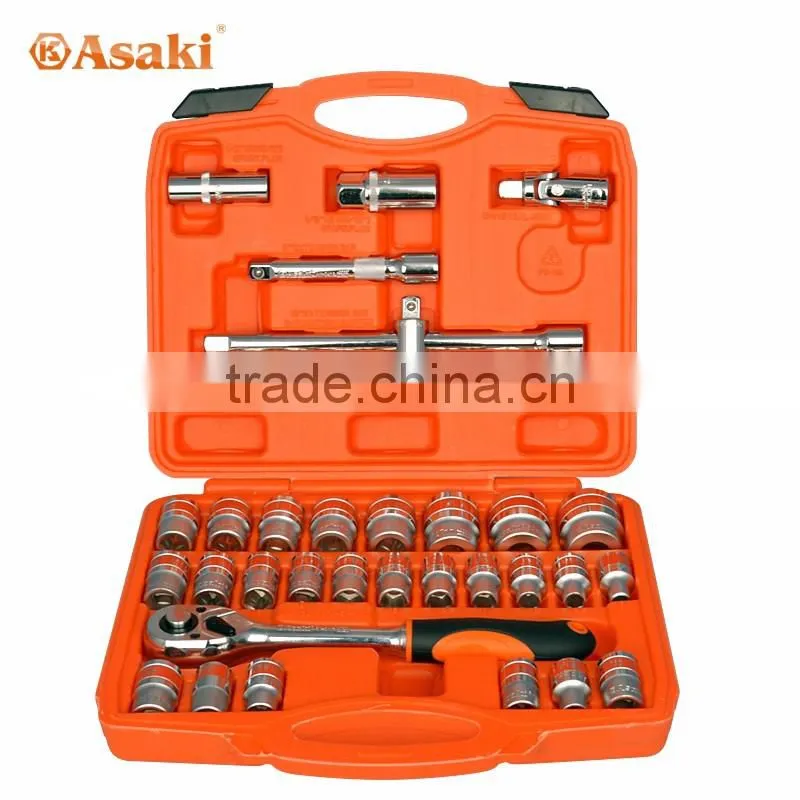 AK-9771 32 pcs high grade socket tool set