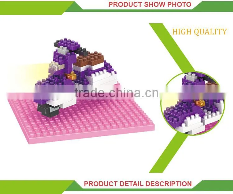 Most popular diy motorcycle set plastic building intellect blocks toys