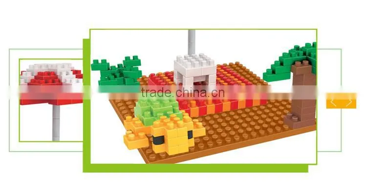 Most popular diy educational baby play small plastic building connector toys