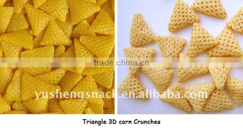 NON-GMO 3D corn crunches