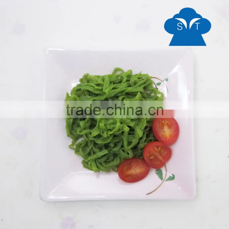 Slim pasta spinach fettuccine less hungry easier to diet refined konjac pasta