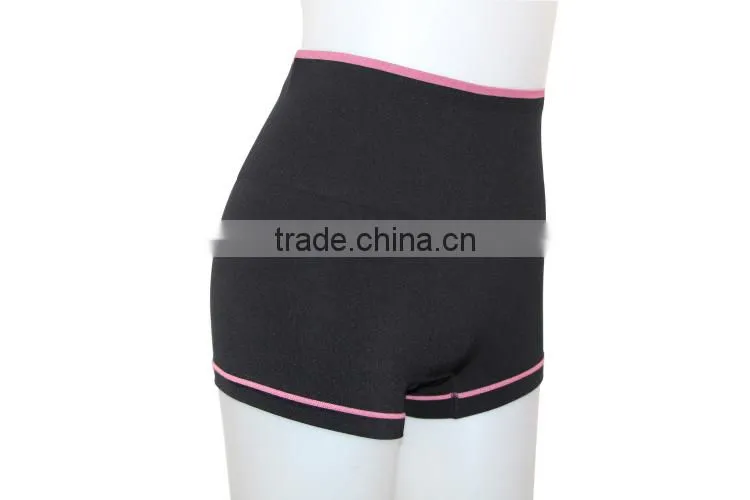 High waist one-piece control body shaper briefs seamless underwear for ladies