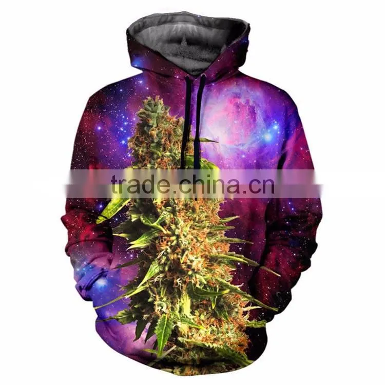 Wholesale Men's 100% Polyester Custom Your Own Design 3D Printed Sublimation Hoodie