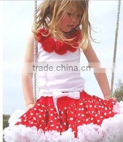 Fashion Pink with light purple Trim Nylon Chiffon Petti skirt for girls,baby Toddler Pettiskirt