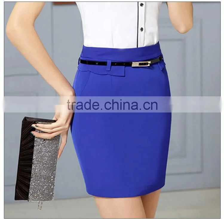 Ladies Office Wear Latest Fashion Slim Fit Skirt