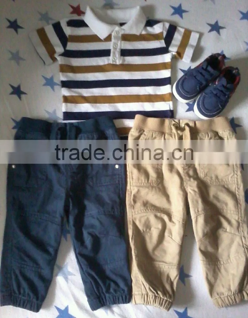 Baby Boys Clothes Polo T-shirt Chino Trousers Outfit