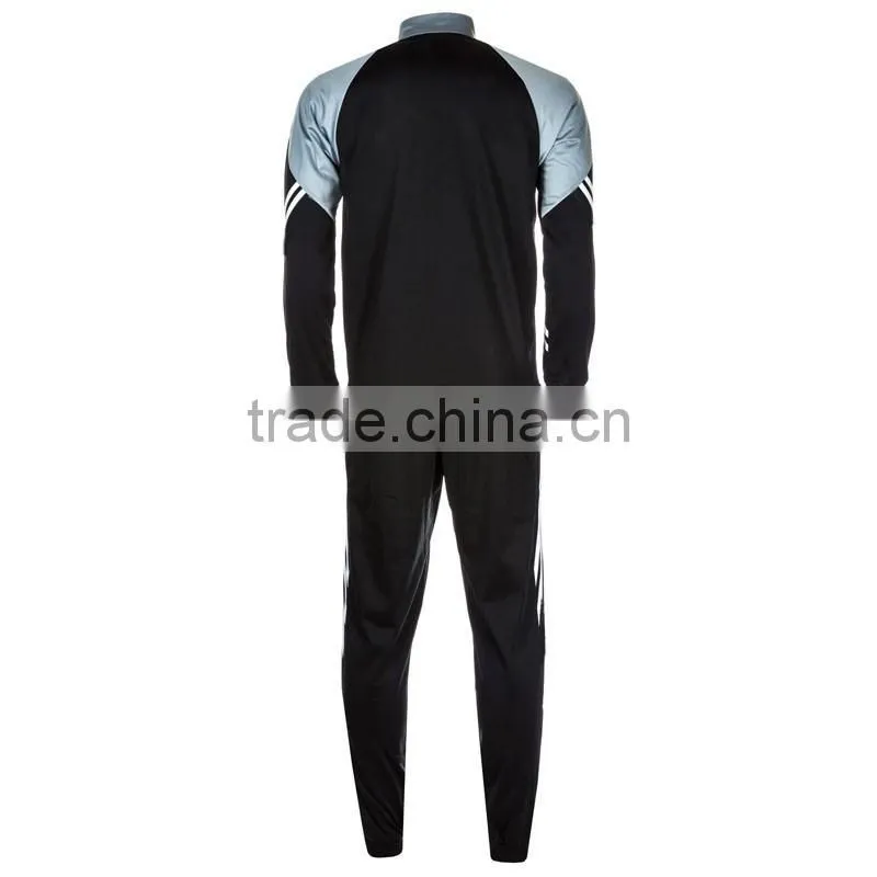 New design custom training /sports coat and pant 100% polyester track suit men