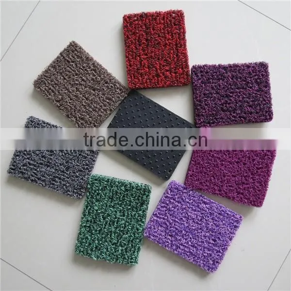 Anti slip/UV waterproof home/commercial used PVC coil outdoor carpet