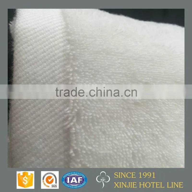 80*160 cm white hotel bath towel with custom logo embroidery