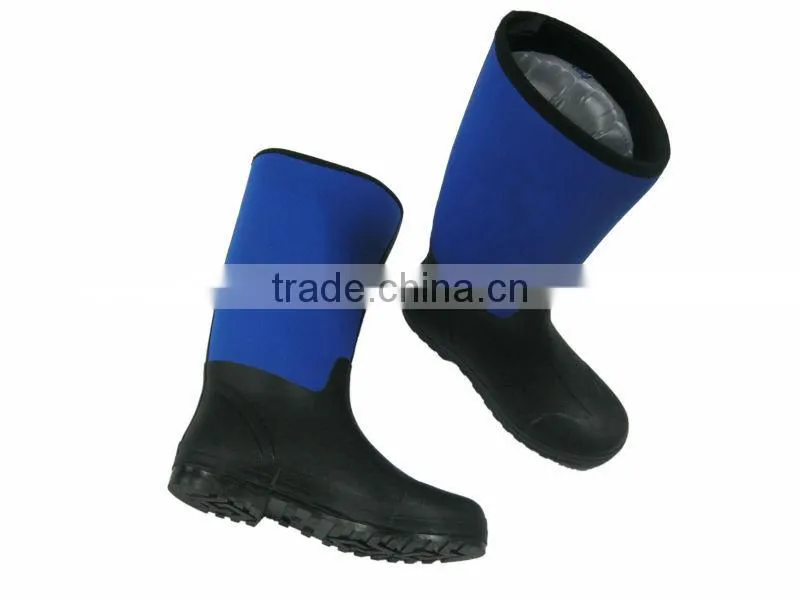 5mm Top quality Neoprene boots/knee neoprene brand boots men