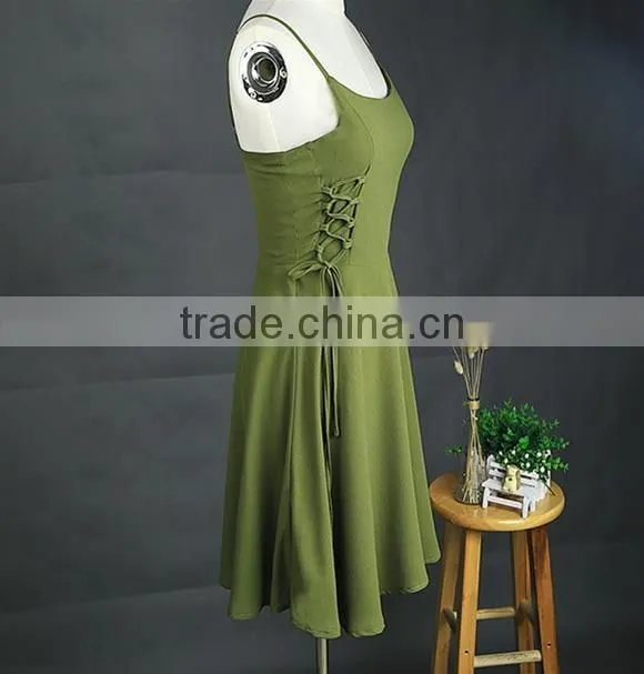 Latest fashion women dress girls dress names with pictures green chiffon dress