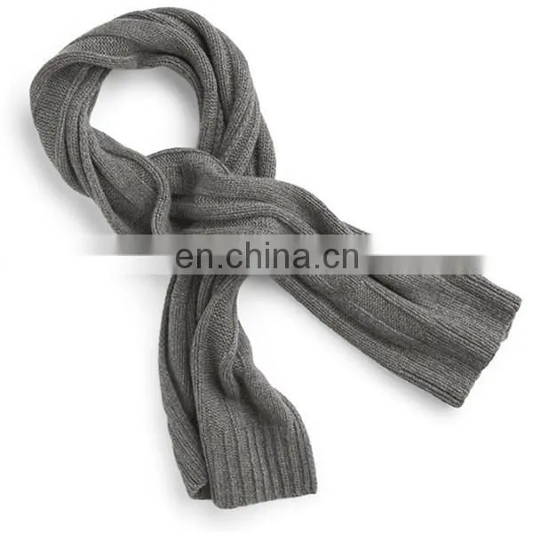 new fashion soft comfortable cable knit cashmere scarves for men