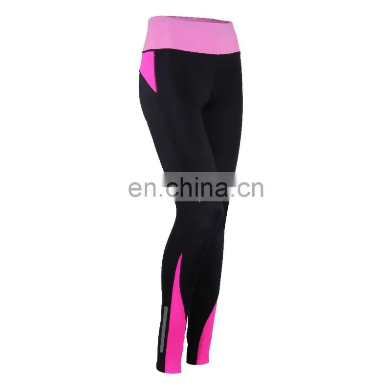 2017 Fitness compression Leggings Custom Made womens Yoga Pants Wholesale running pants